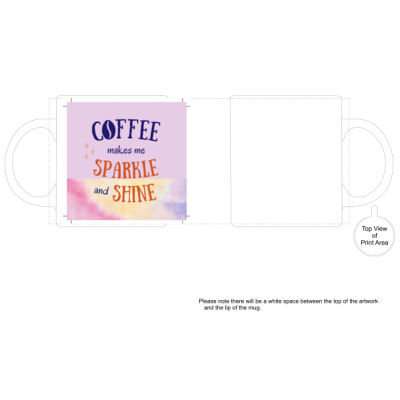 coffee makes me sparkle and shine Thumbnail